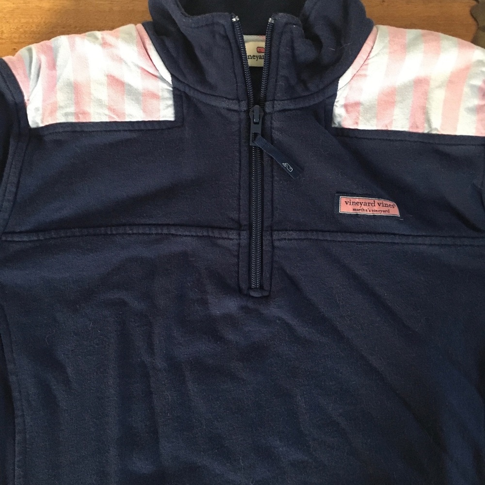 Women’s Vineyard Vines 1/4 Zip Swearshirt, Size M